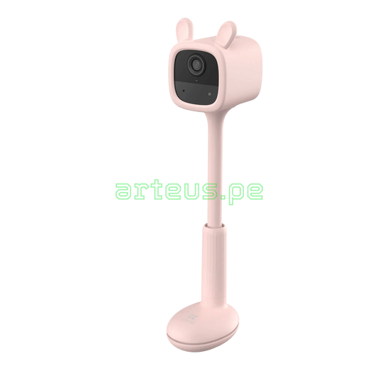 EZVIZ CS-BM1, BABYCAM Cámara de Vigilancia WIFI CUIDA BEBE IA con Batería. Full HD 2MP. Micrófono y Parlante. Reproduce música, Detecta Llanto. CS-BM1-R100-2D2WF-RA - ARTEUS