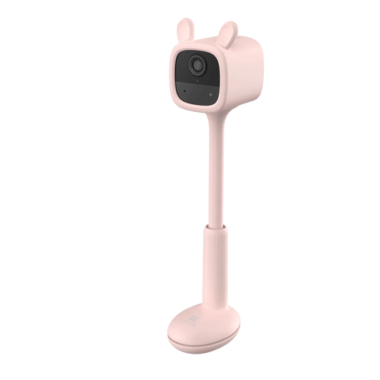 EZVIZ CS-BM1, BABYCAM Cámara de Vigilancia WIFI CUIDA BEBE IA con Batería. Full HD 2MP. Micrófono y Parlante. Reproduce música, Detecta Llanto. CS-BM1-R100-2D2WF-RA - ARTEUS