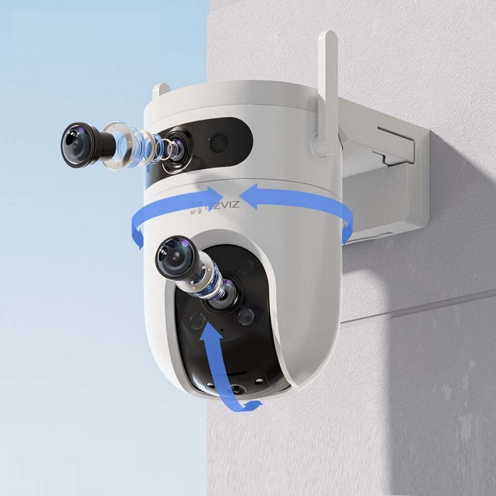EZVIZ H9C Dual 3K Cámara de Seguridad WiFi 5+5MP Doble Lente 360°