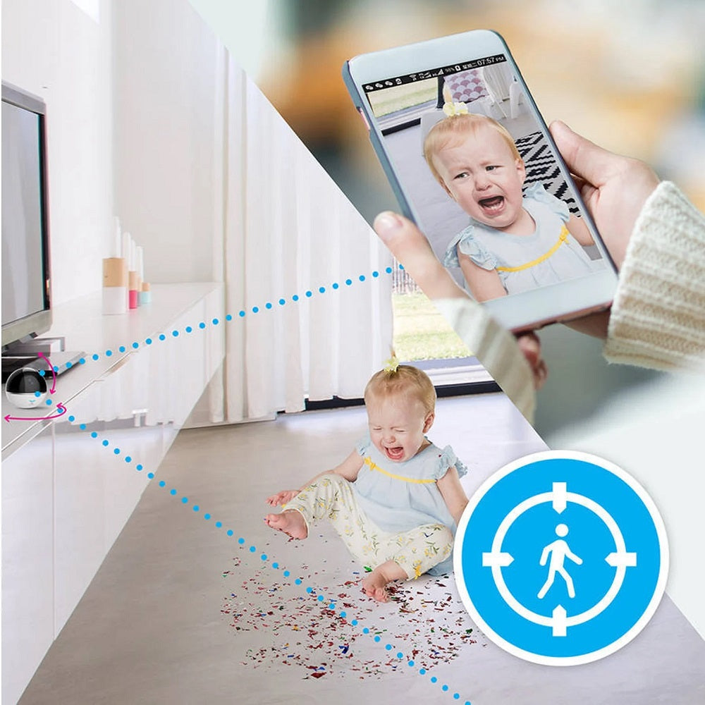 EZVIZ H6C PRO 3K Cámara de Seguridad WIFI 5MP 2.4/5GHZ Alexa