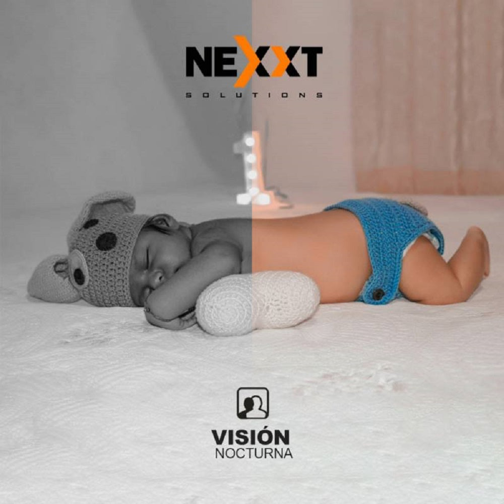 NEXXT SOLUTIONS NHC-O640 Cámara de Seguridad WIFI 2MP Full HD Audio Bidireccional con Batería