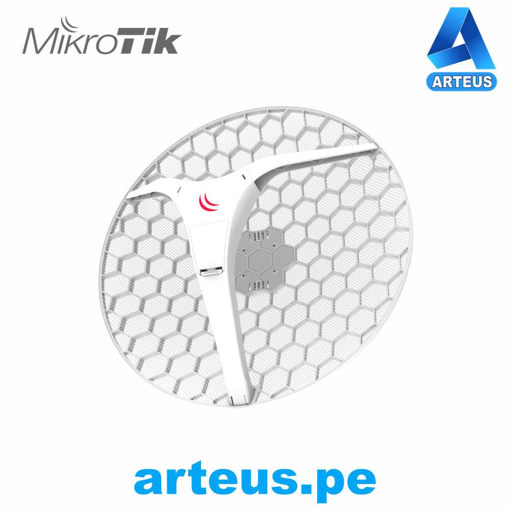 MIKROTIK LHG 5 AC - (LHG 5 AC) RADIOENLACE CPE Y PTP EN 5GHZ 802.11 A/N/AC CON ANTENA INTEGRADA DE 24.5 DBI. - ARTEUS