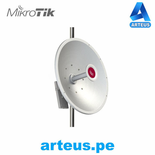 MIKROTIK MTAD-5G-30D3-PA - (mANT30 PA) ANTENA DIRECCIONAL PARABÓLICA PARA 5GHZ, GANANCIA 30DBI CON MONTAJE DE ALINEACIÓN DE PRECISIÓN - ARTEUS