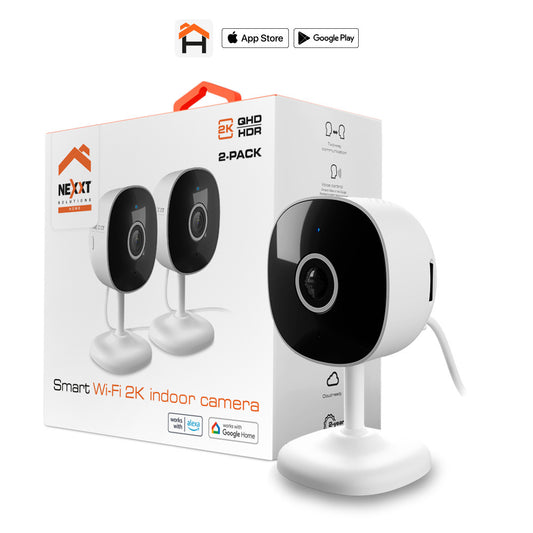 NEXXT SOLUTIONS NHC-I7102PK Cámara de Seguridad WIFI 2K 3MP 2 Pack